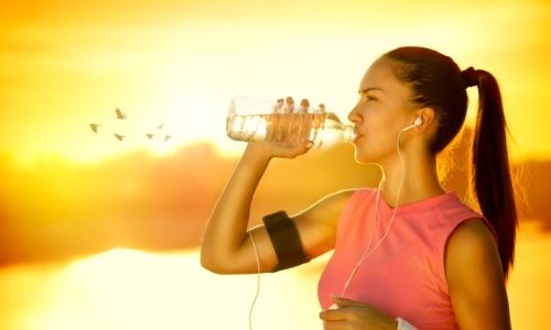 Hidrate-se quando correr