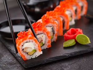 Sushi e gengibre, dupla da culinária japonesa que beneficia a saúde