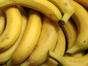 Banana no coração